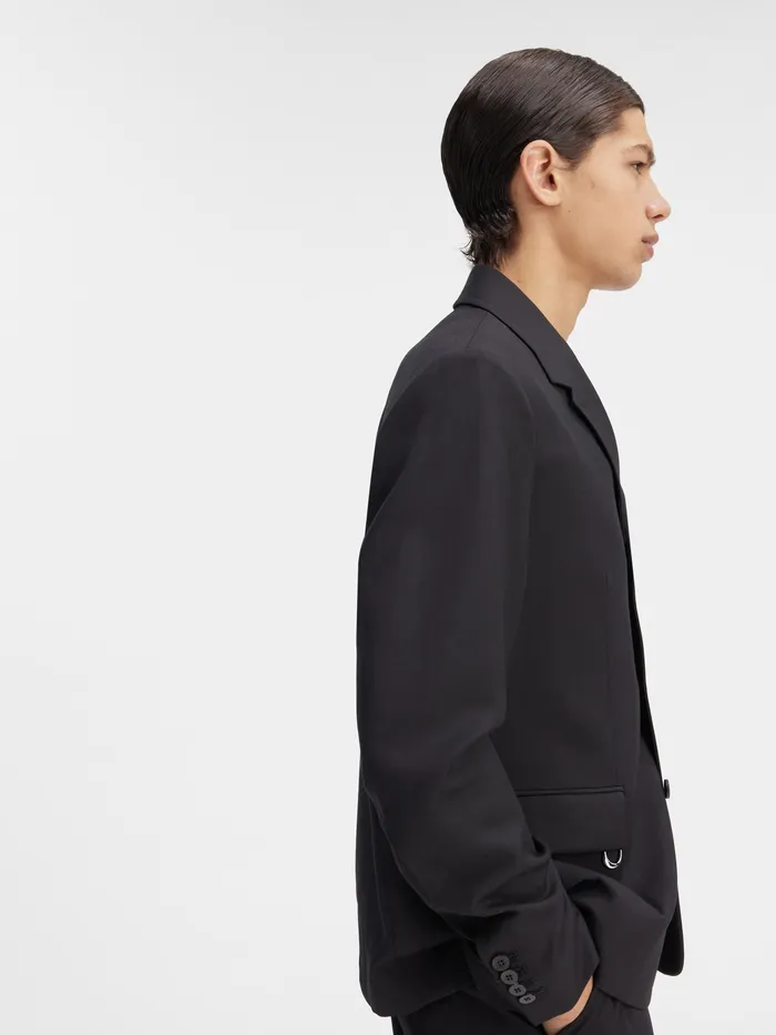 JACQUEMUS Coats and Jackets Square Blazer Black 8211 Men