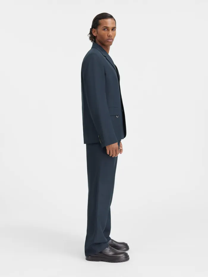 JACQUEMUS Coats and Jackets Square Blazer Dark Navy 8211 Men