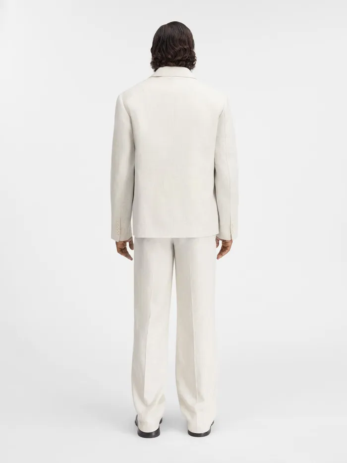 JACQUEMUS Coats and Jackets Square Blazer Light Beige 8211 Men