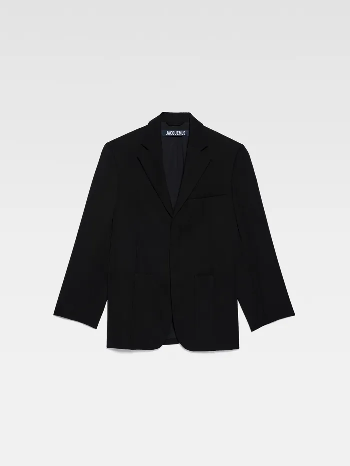 JACQUEMUS Coats and Jackets Square Jacket Black 8211 Women
