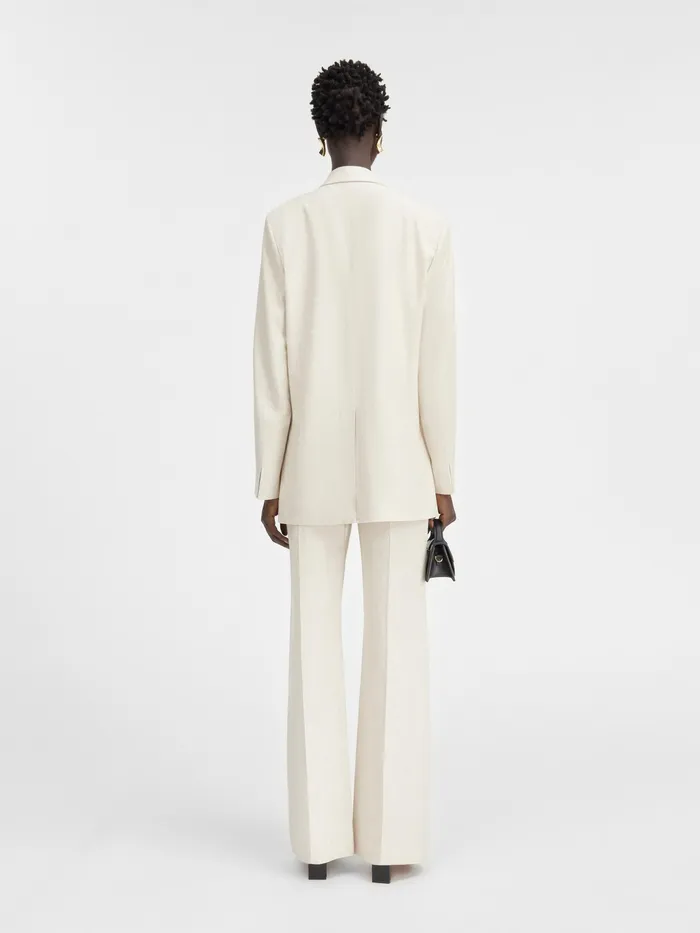 JACQUEMUS Coats and Jackets Square Jacket Light Beige 8211 Women