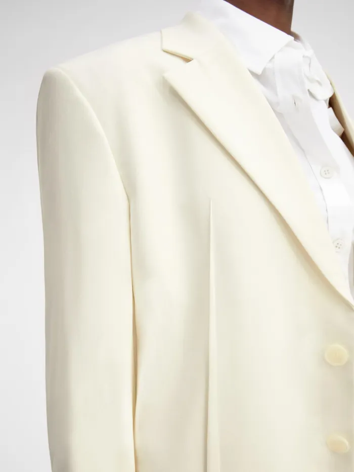 JACQUEMUS Coats and Jackets Square Jacket Offwhite 8211 Women