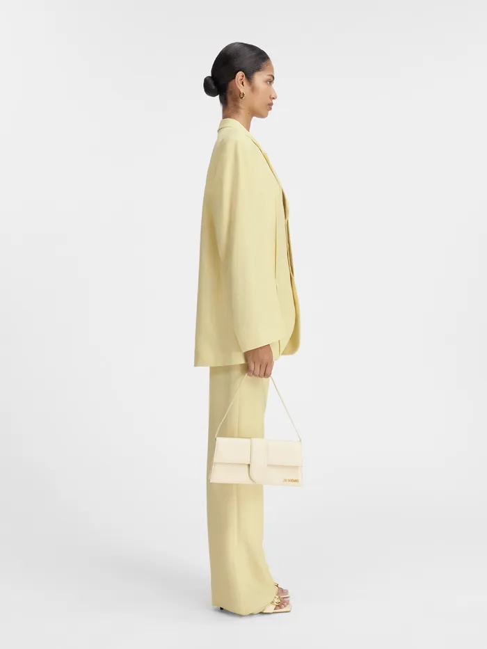 JACQUEMUS Coats and Jackets Square Jacket Pale Yellow 8211 Women