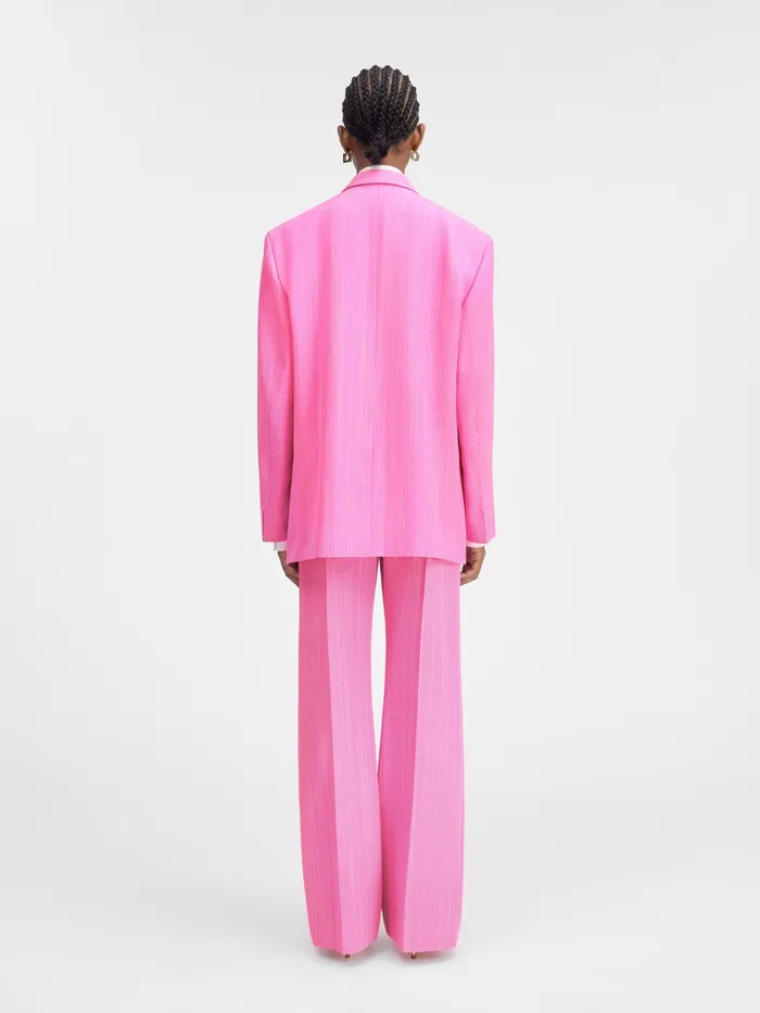 JACQUEMUS Coats and Jackets Square Jacket Pink 8211 Women