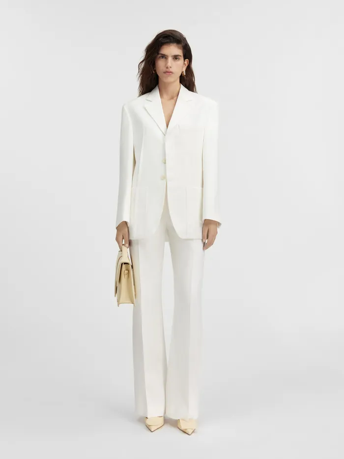 JACQUEMUS Coats and Jackets Square Jacket White 8211 Women