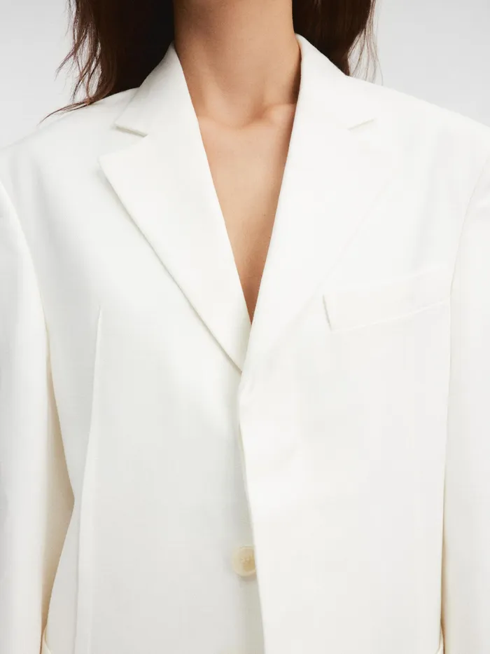 JACQUEMUS Coats and Jackets Square Jacket White 8211 Women