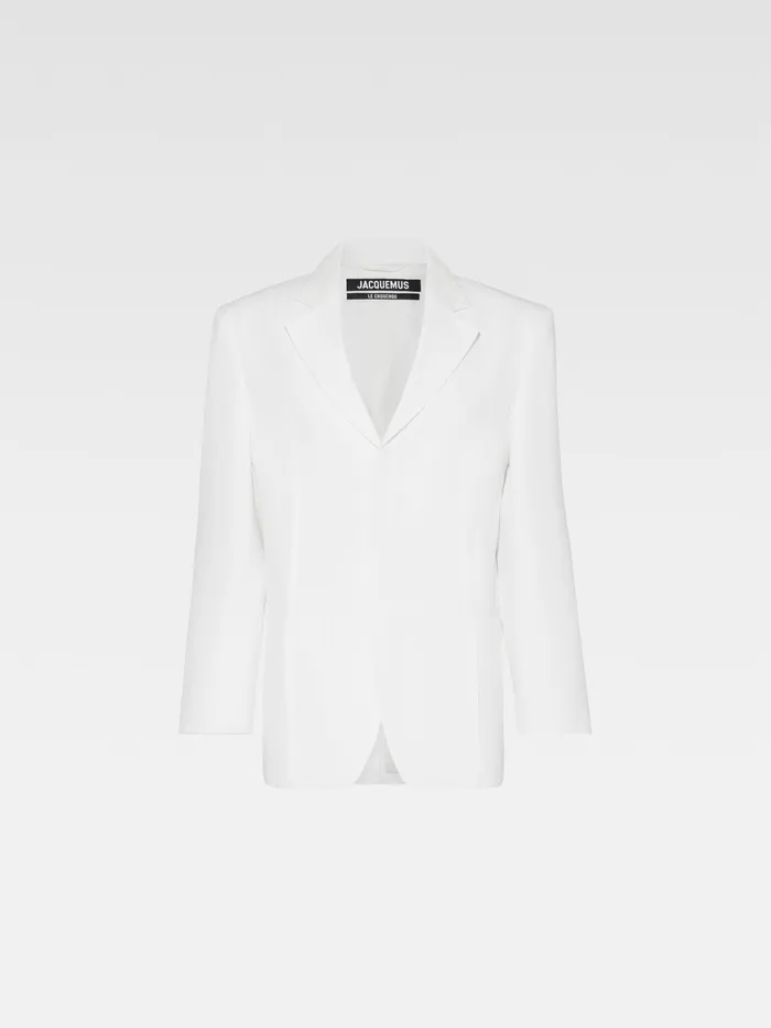 JACQUEMUS Coats and Jackets Square Jacket White 8211 Women