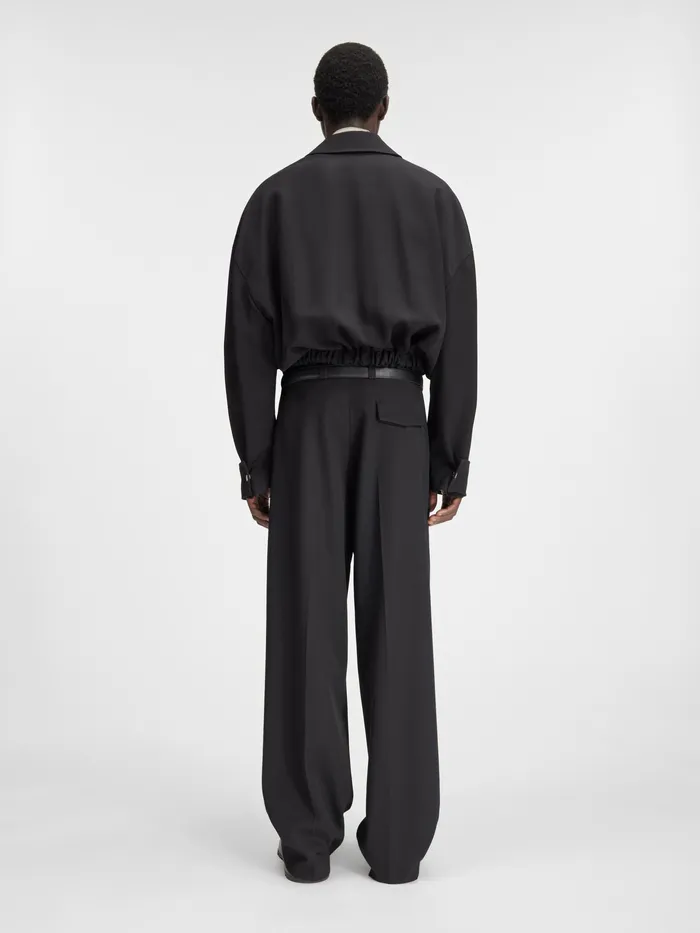 JACQUEMUS Coats and Jackets Trench Bomber Black 8211 Men