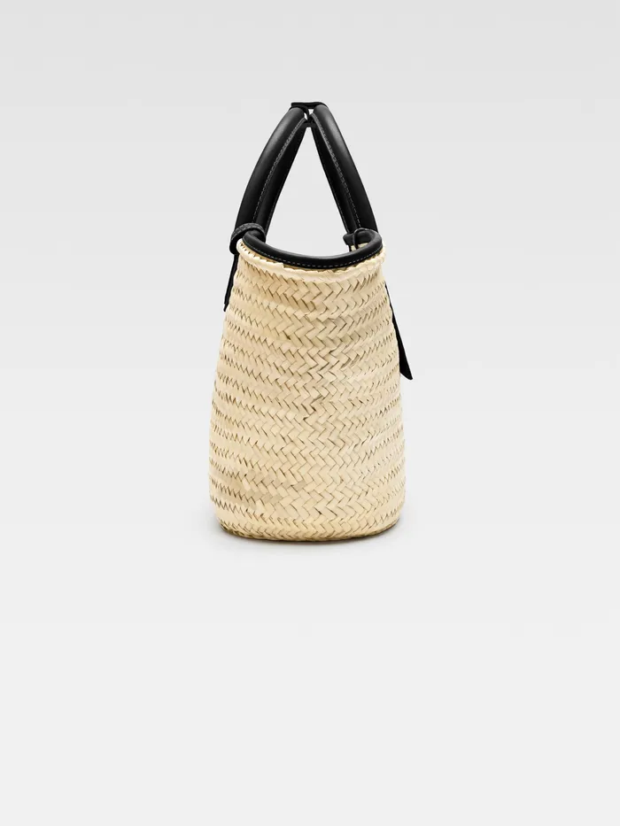 JACQUEMUS Crossbody and Handbags Beach Basket Bag Black 8211 Women