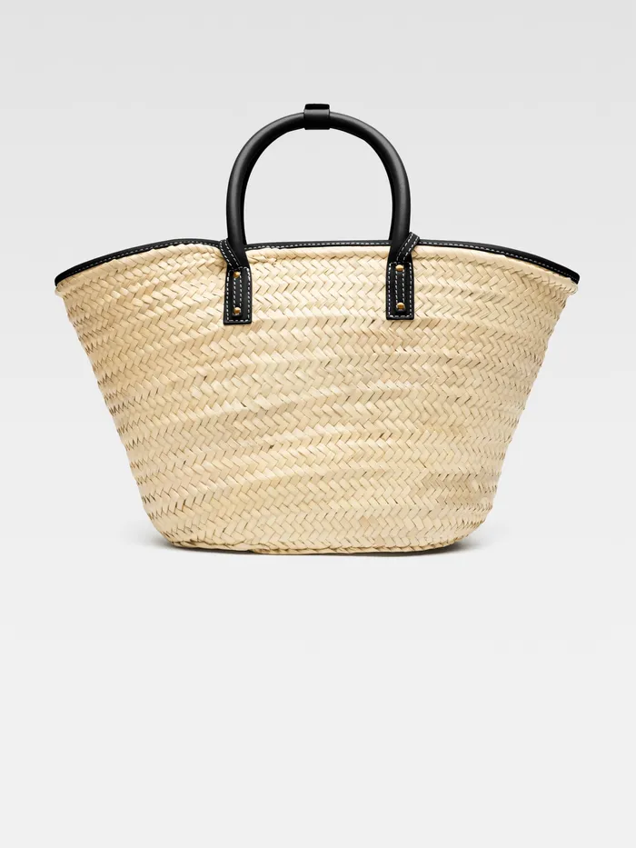 JACQUEMUS Crossbody and Handbags Beach Basket Bag Black 8211 Women