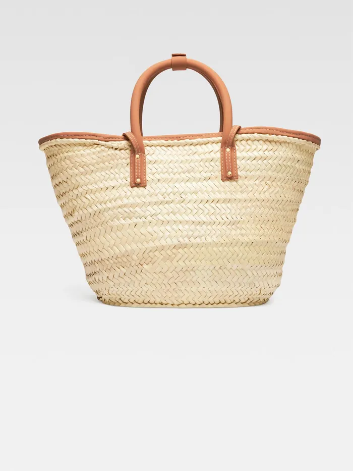 JACQUEMUS Crossbody and Handbags Beach Basket Bag Light Brown 8211 Women