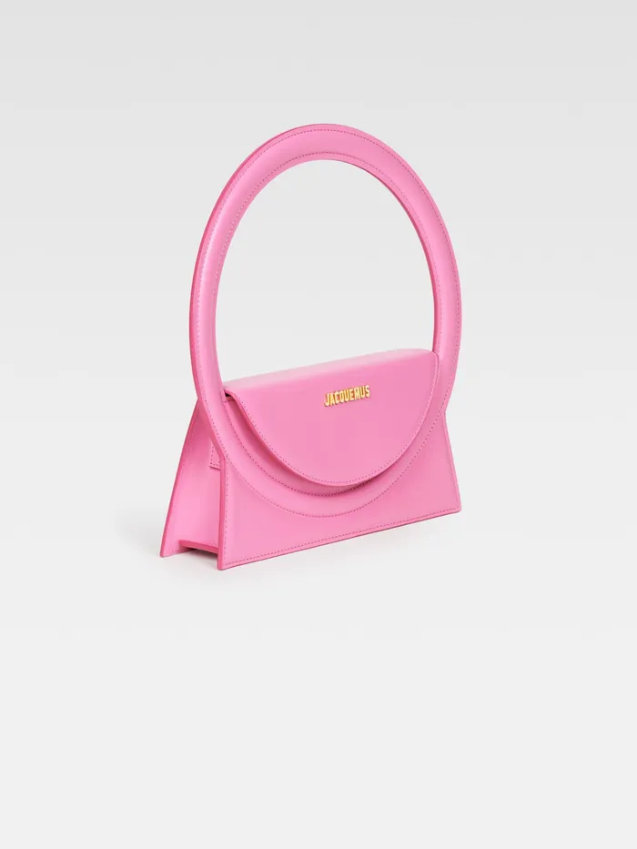 JACQUEMUS Crossbody and Handbags Circle Purse Pink 8211 Women