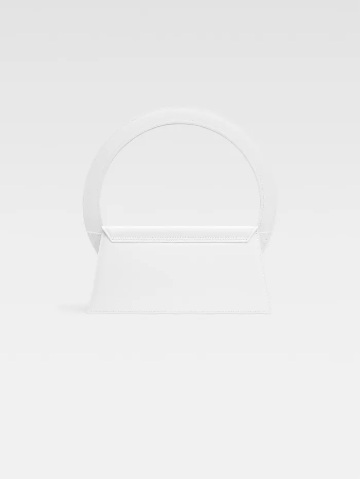 JACQUEMUS Crossbody and Handbags Circle Purse White 8211 Women