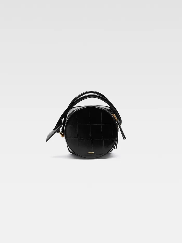 JACQUEMUS Crossbody and Handbags Circular Case Bag Black 8211 Women