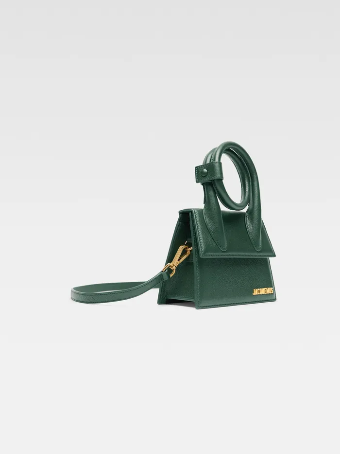 JACQUEMUS Crossbody and Handbags Coiled Handbag Dark Green 8211 Women