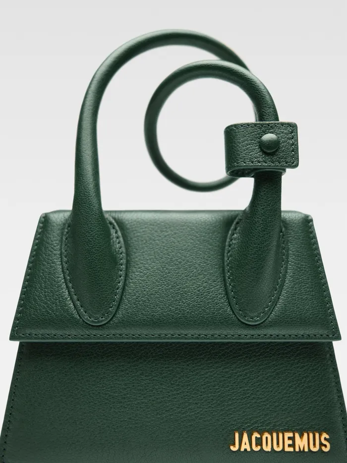 JACQUEMUS Crossbody and Handbags Coiled Handbag Dark Green 8211 Women