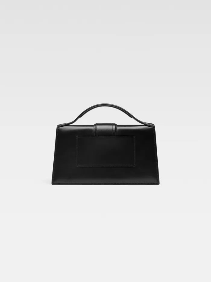 JACQUEMUS Crossbody and Handbags Crossbody Flap Bag Blacksilver 8211 Women