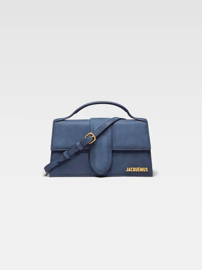 JACQUEMUS Crossbody and Handbags Crossbody Flap Bag Dark Navy 8211 Women