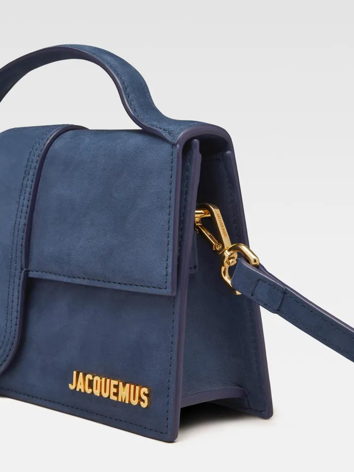 JACQUEMUS Crossbody and Handbags Crossbody Flap Bag Dark Navy 8211 Women