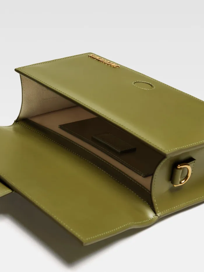 JACQUEMUS Crossbody and Handbags Crossbody Flap Bag Khaki 8211 Women