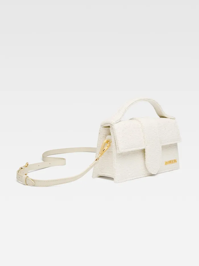 JACQUEMUS Crossbody and Handbags Crossbody Flap Bag Offwhite 8211 Women