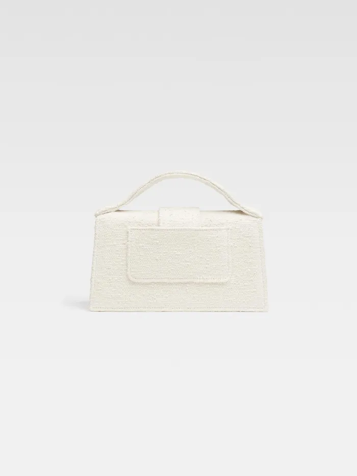 JACQUEMUS Crossbody and Handbags Crossbody Flap Bag Offwhite 8211 Women