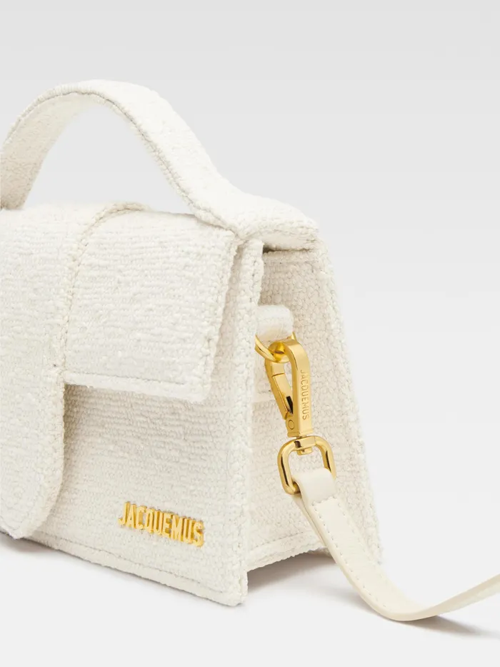 JACQUEMUS Crossbody and Handbags Crossbody Flap Bag Offwhite 8211 Women