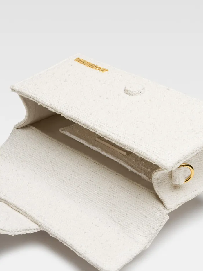 JACQUEMUS Crossbody and Handbags Crossbody Flap Bag Offwhite 8211 Women