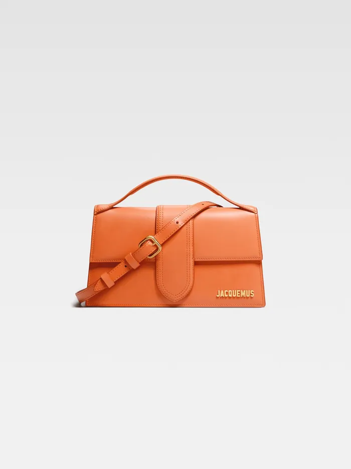 JACQUEMUS Crossbody and Handbags Crossbody Flap Bag Orange 8211 Women