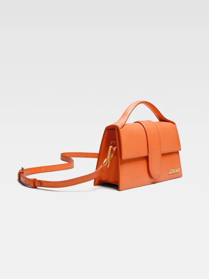 JACQUEMUS Crossbody and Handbags Crossbody Flap Bag Orange 8211 Women