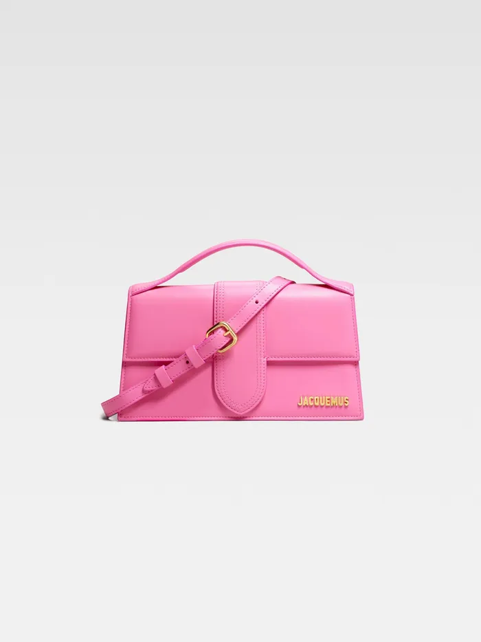 JACQUEMUS Crossbody and Handbags Crossbody Flap Bag Pink 8211 Women