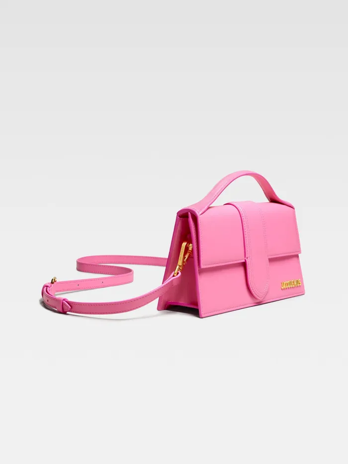 JACQUEMUS Crossbody and Handbags Crossbody Flap Bag Pink 8211 Women