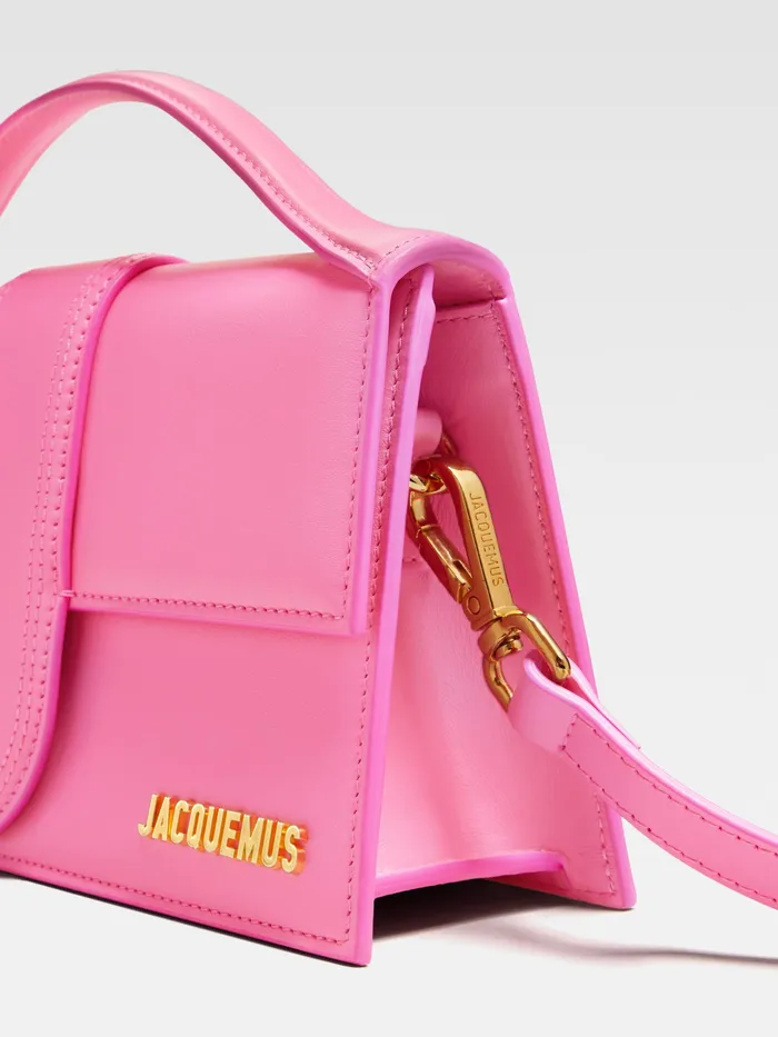 JACQUEMUS Crossbody and Handbags Crossbody Flap Bag Pink 8211 Women