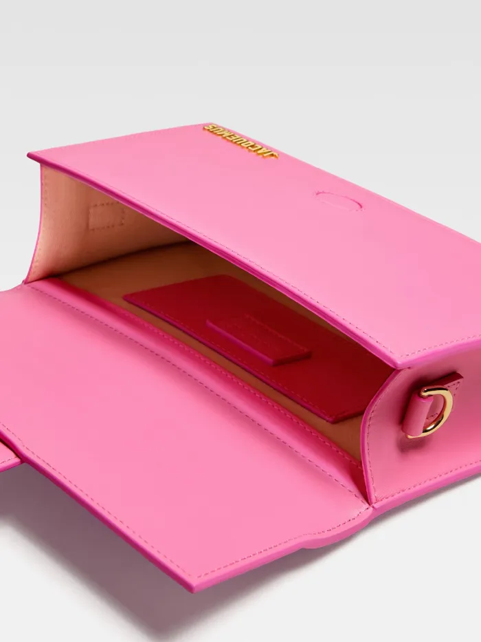 JACQUEMUS Crossbody and Handbags Crossbody Flap Bag Pink 8211 Women