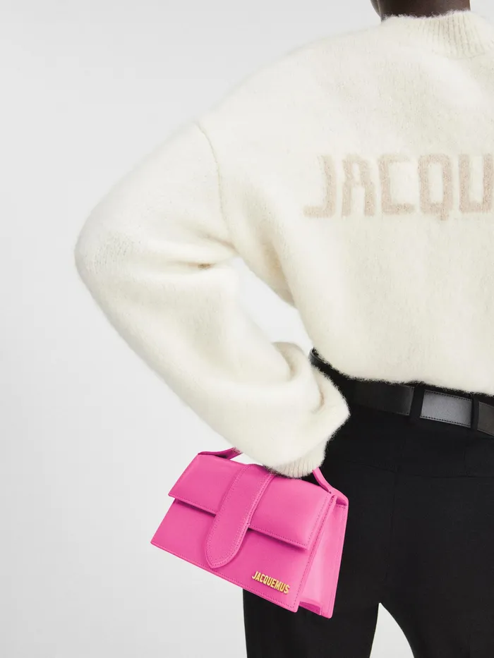 JACQUEMUS Crossbody and Handbags Crossbody Flap Bag Pink 8211 Women