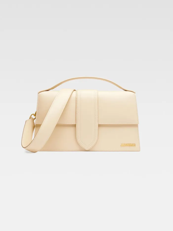 JACQUEMUS Crossbody and Handbags Flap Bag Ivory 8211 Women