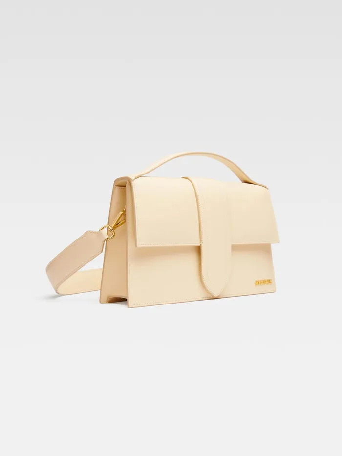 JACQUEMUS Crossbody and Handbags Flap Bag Ivory 8211 Women