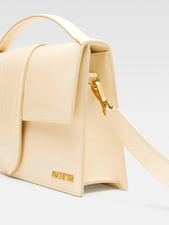 JACQUEMUS Crossbody and Handbags Flap Bag Ivory 8211 Women