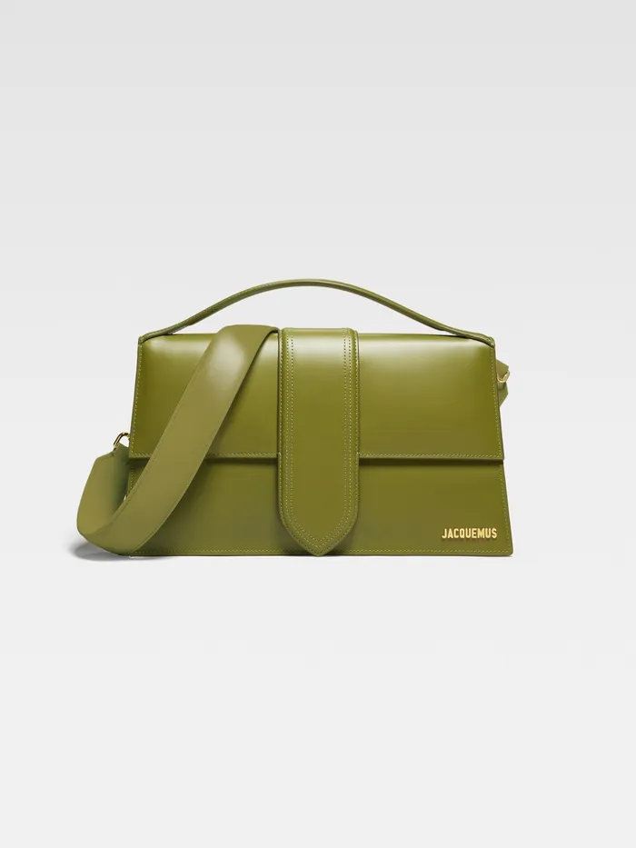 JACQUEMUS Crossbody and Handbags Flap Bag Khaki 8211 Women