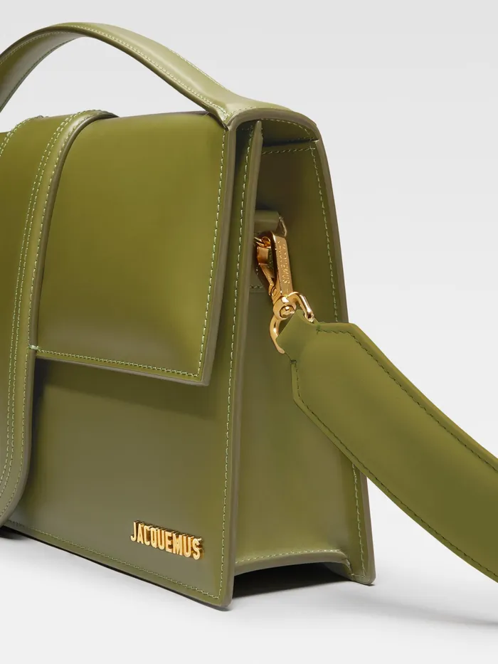 JACQUEMUS Crossbody and Handbags Flap Bag Khaki 8211 Women