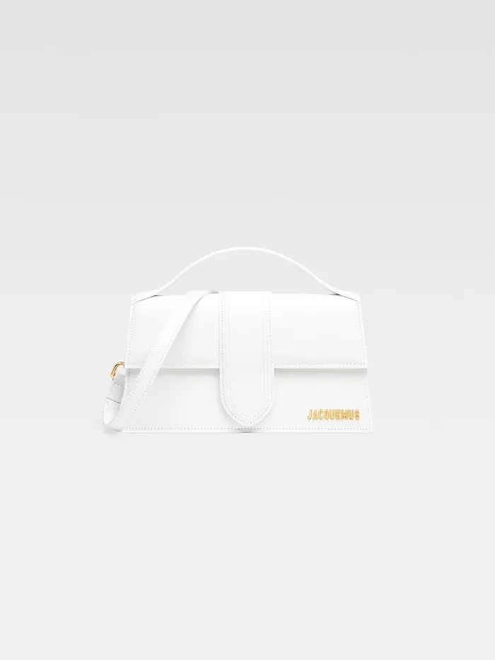JACQUEMUS Crossbody and Handbags Handbag With Adjustable Crossbody Strap White 8211 Women
