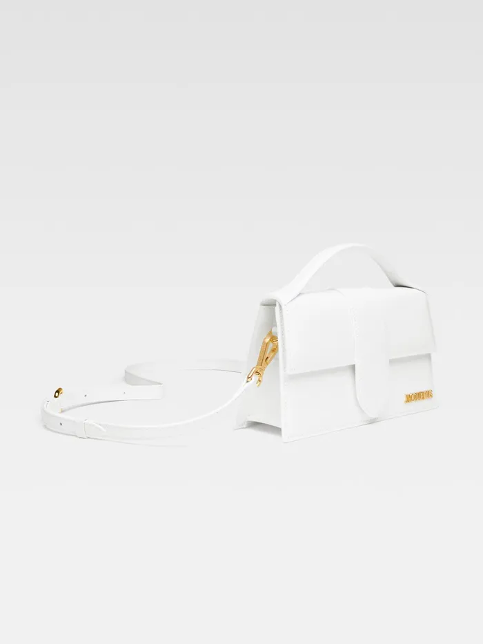 JACQUEMUS Crossbody and Handbags Handbag With Adjustable Crossbody Strap White 8211 Women