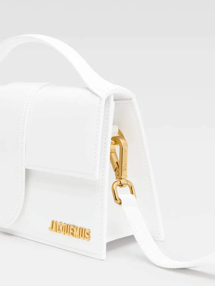 JACQUEMUS Crossbody and Handbags Handbag With Adjustable Crossbody Strap White 8211 Women