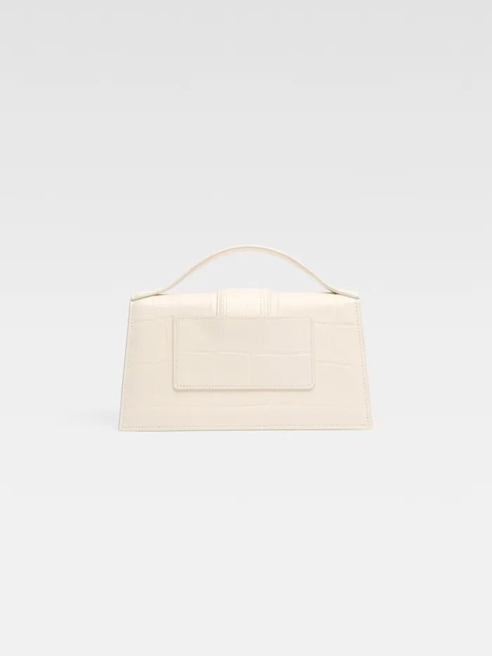 JACQUEMUS Crossbody and Handbags Large Flap Bag Light Ivory 8211 Women