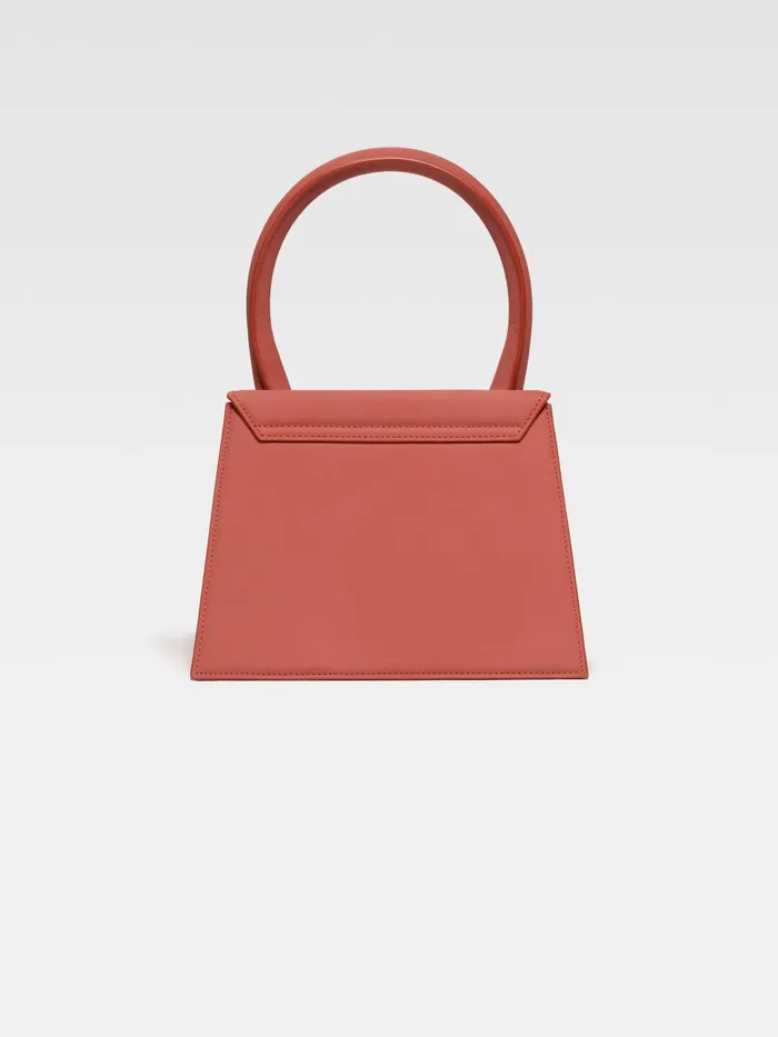 JACQUEMUS Crossbody and Handbags Large Signature Handbag Dark Red 8211 Women