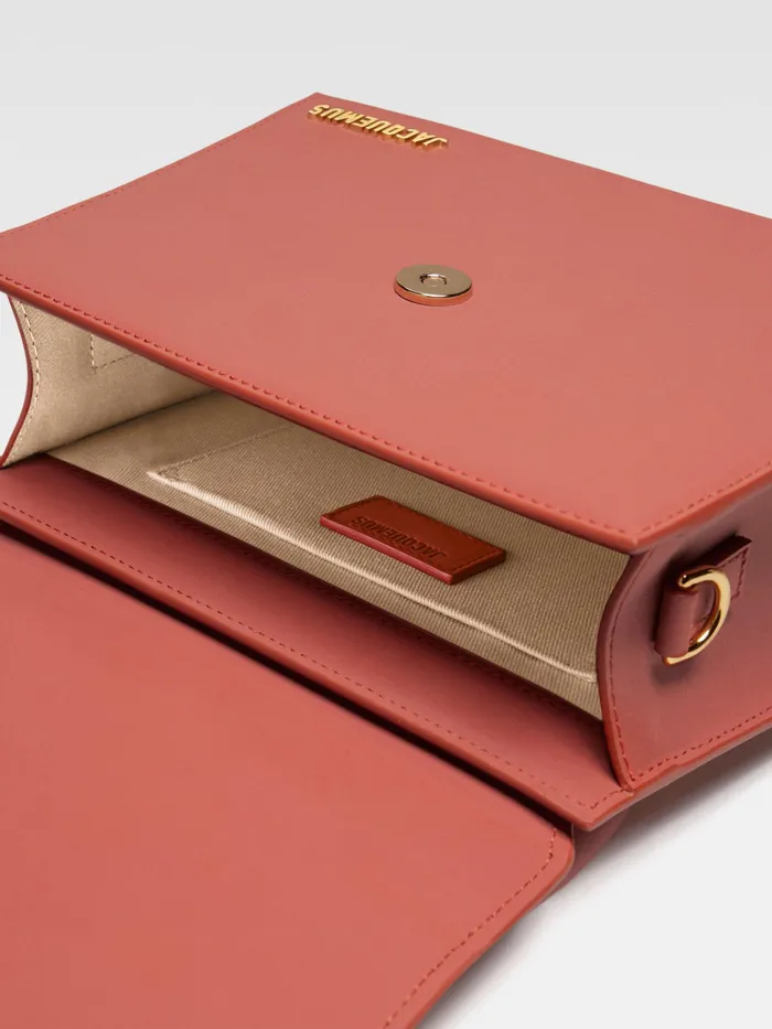 JACQUEMUS Crossbody and Handbags Large Signature Handbag Dark Red 8211 Women