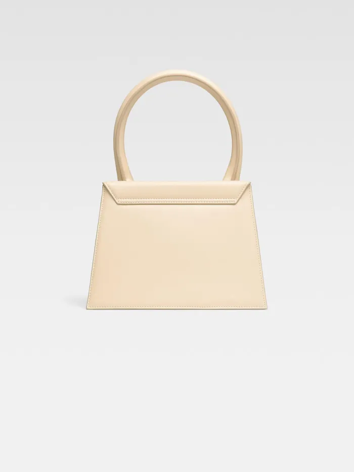 JACQUEMUS Crossbody and Handbags Large Signature Handbag Ivory 8211 Women