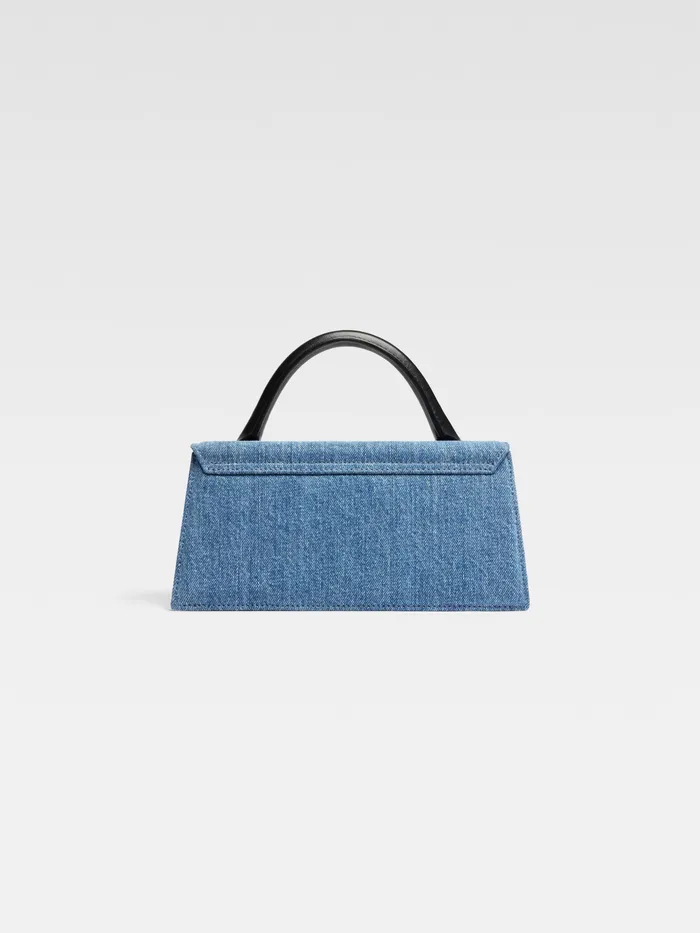 JACQUEMUS Crossbody and Handbags Long Denim Handbag Blue 8211 Women