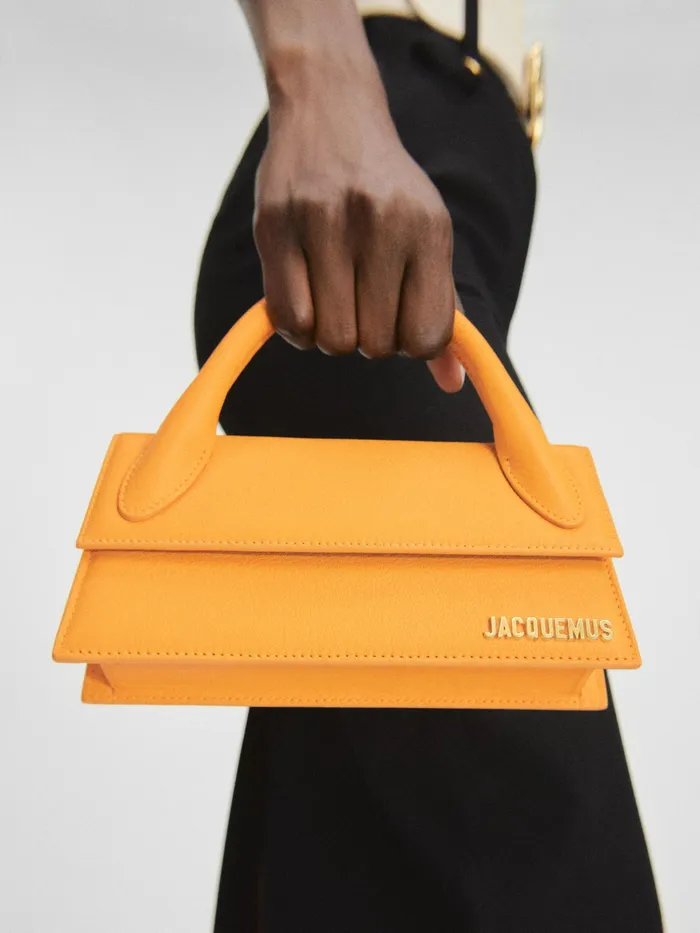 JACQUEMUS Crossbody and Handbags Long Handbag Dark Orange 8211 Women
