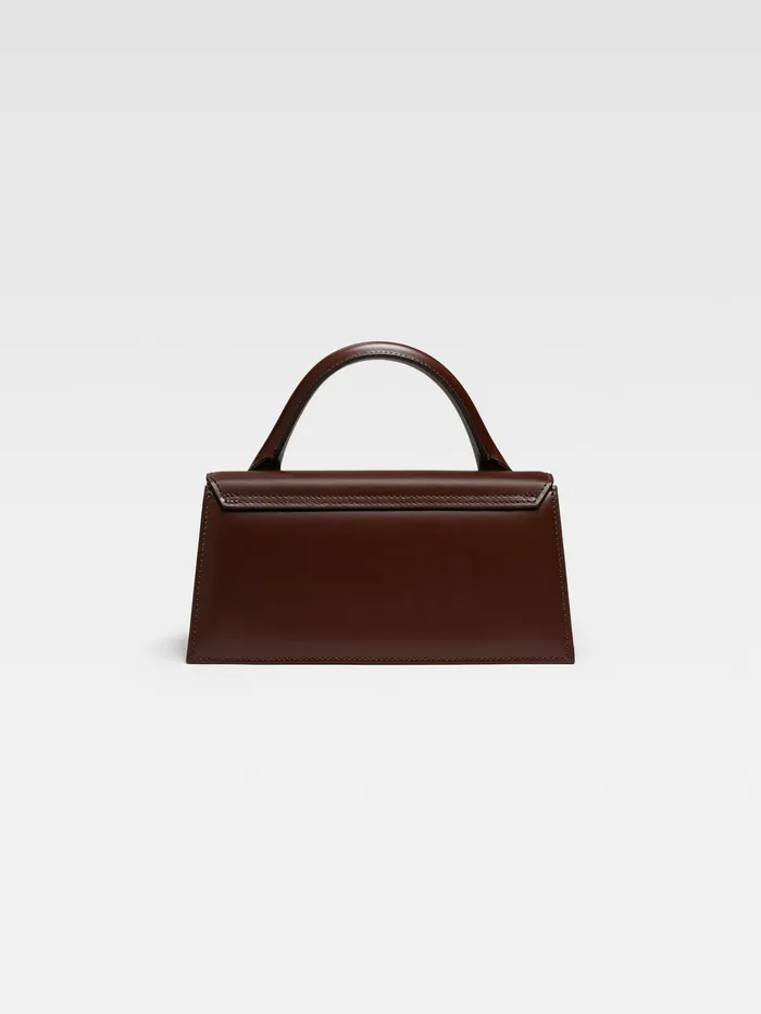 JACQUEMUS Crossbody and Handbags Long Leather Handbag Brown 8211 Women